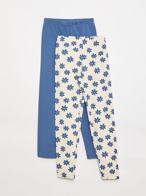 Pack de 2 leggings largos - Kiabi