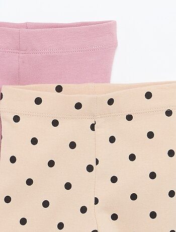 Pack de 2 leggings largos