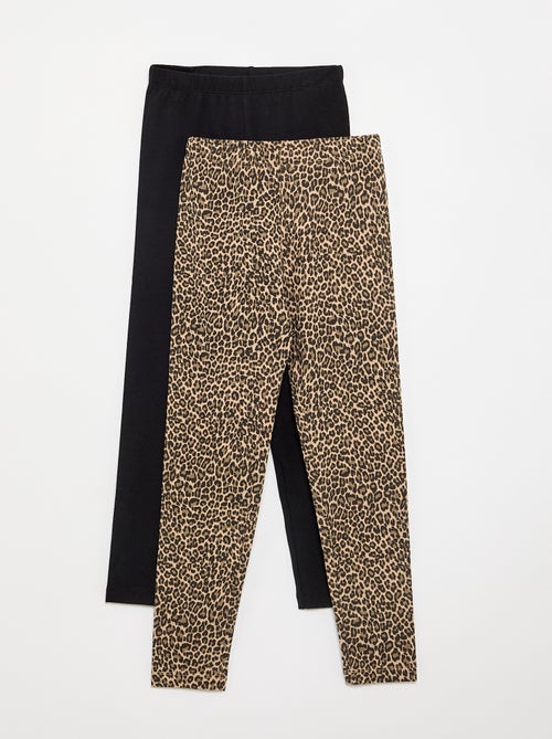 Pack de 2 leggings largos - Kiabi