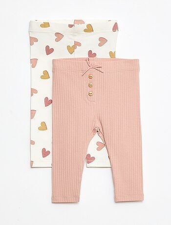 Pack de 2 leggings largos