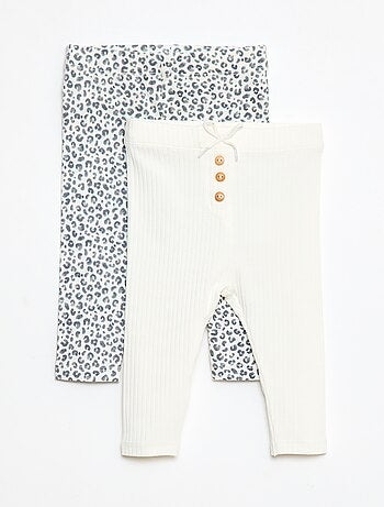 Pack de 2 leggings largos