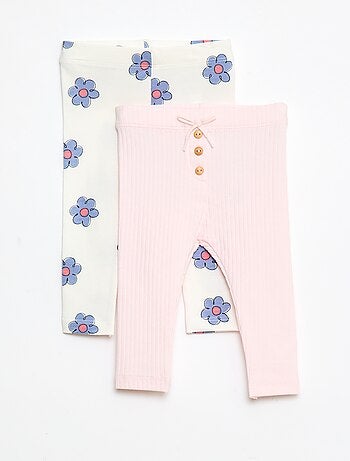 Pack de 2 leggings largos