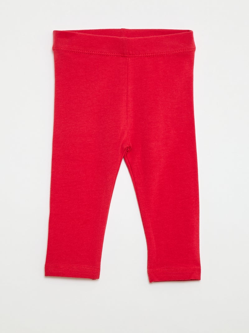Pack de 2 leggings largos Blanco - Kiabi