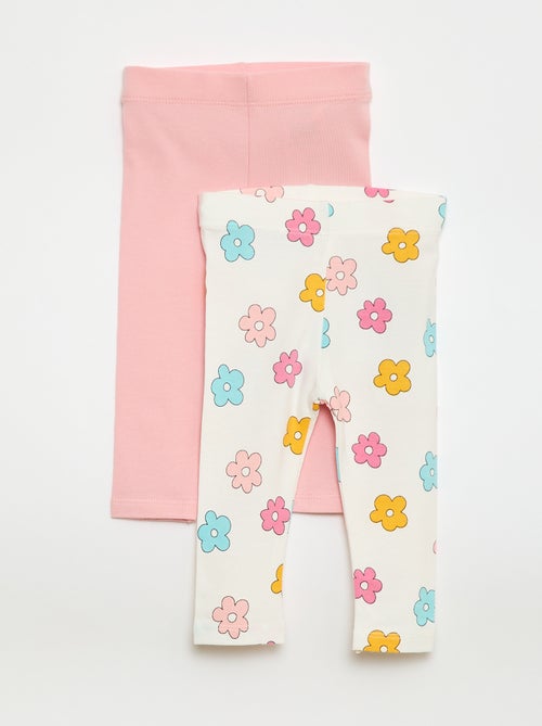 Pack de 2 leggings largos - Kiabi