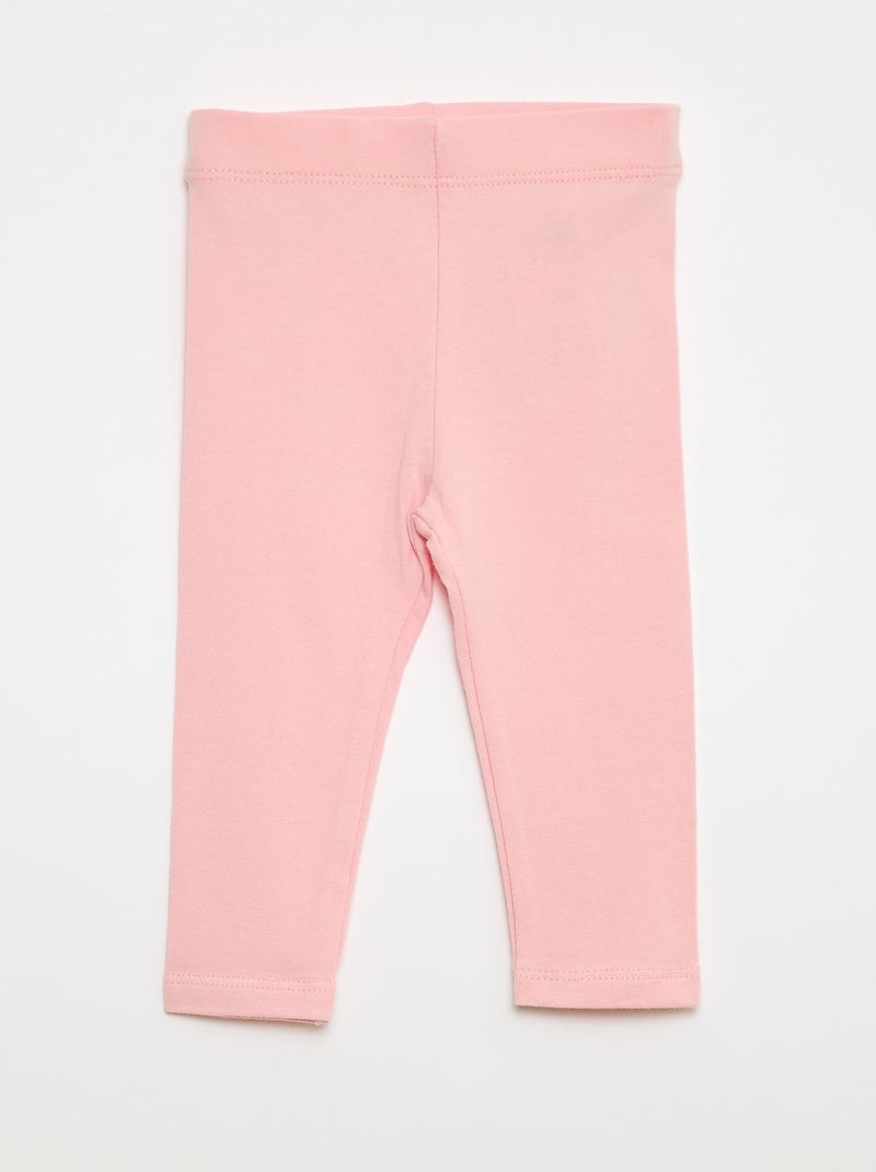 Pack de 2 leggings largos Blanco - Kiabi