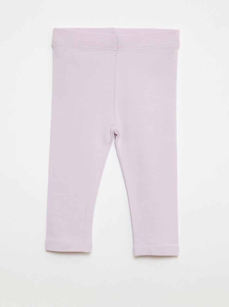 Pack de 2 leggings largos Blanco - Kiabi