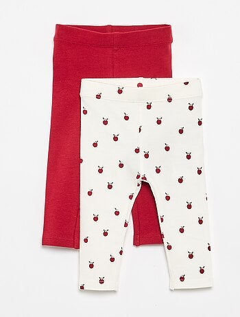 Pack de 2 leggings largos