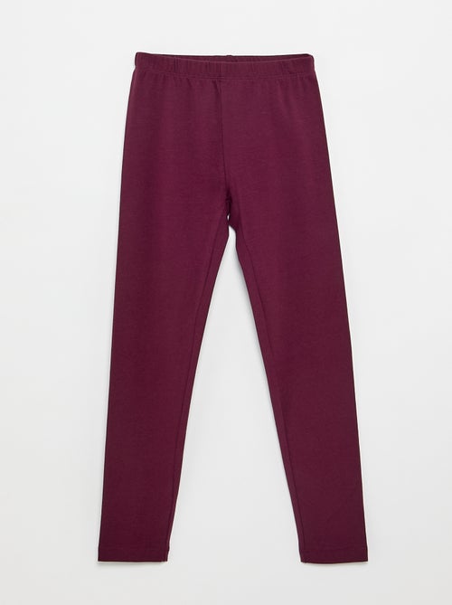 Pack de 2 leggings largos - Kiabi Pack de 2 leggings largos - Kiabi