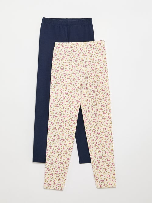 Pack de 2 leggings largos - Kiabi