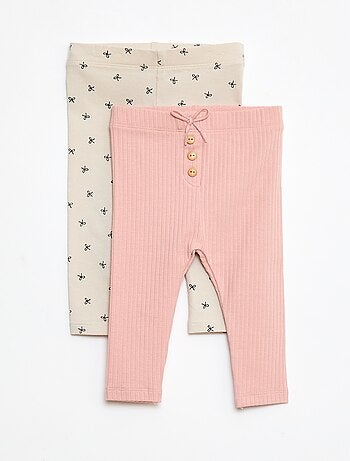 Pack de 2 leggings largos