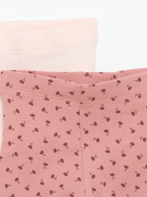 Pack de 2 leggings largos - Kiabi