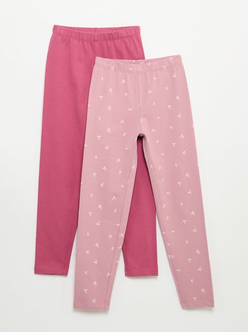 Pack de 2 leggings largos - Kiabi