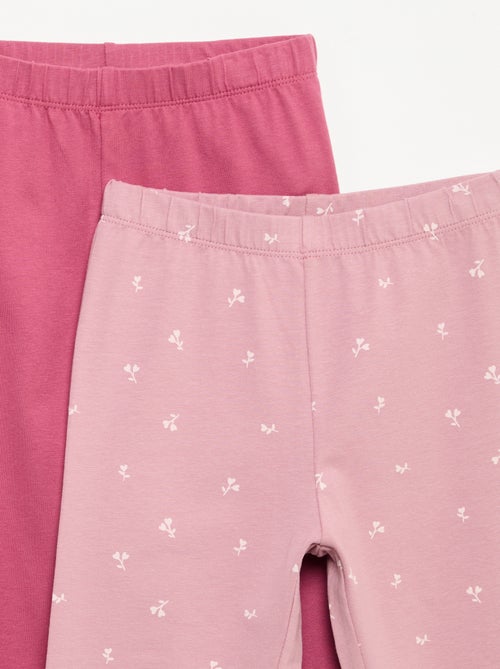 Pack de 2 leggings largos - Kiabi