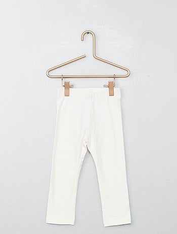 Niña 0-36 meses - Pack de 2 leggings lisos - Kiabi