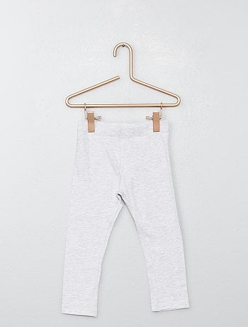 Niña 0-36 meses - Pack de 2 leggings lisos - Kiabi