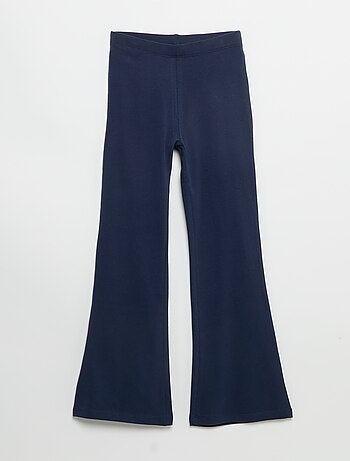 Pack de 2 leggings lisos forma flare