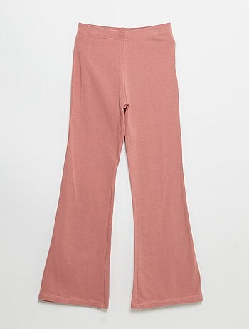 Pack de 2 leggings lisos forma flare