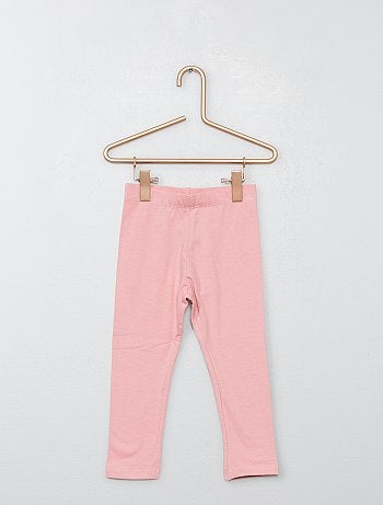 Niña 0-36 meses - Pack de 2 leggings lisos - Kiabi