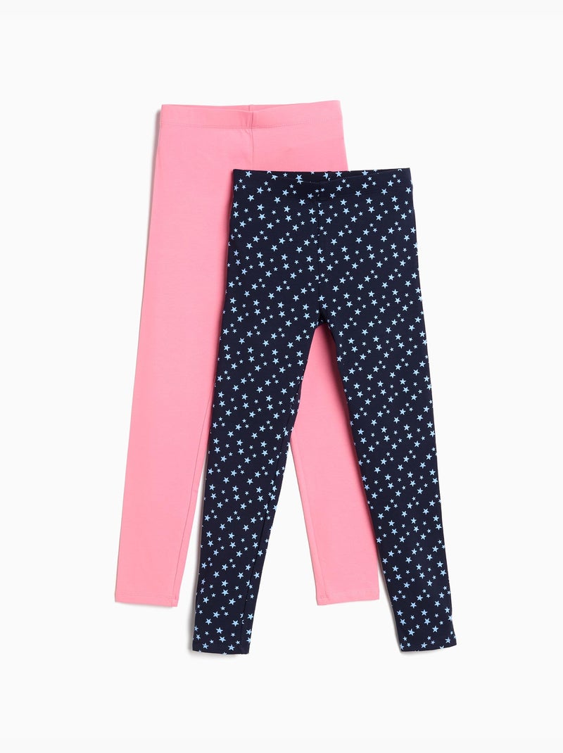 Pack de 2 leggings, MO Fashion Azul - Kiabi