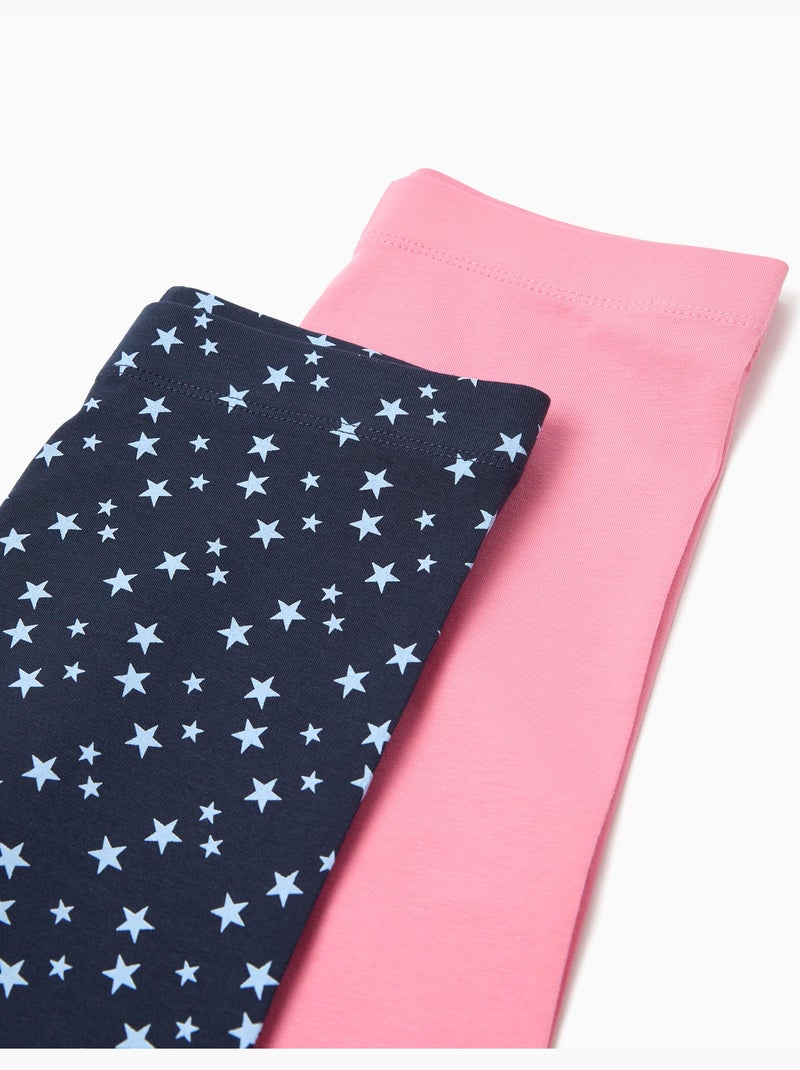 Pack de 2 leggings, MO Fashion Azul - Kiabi