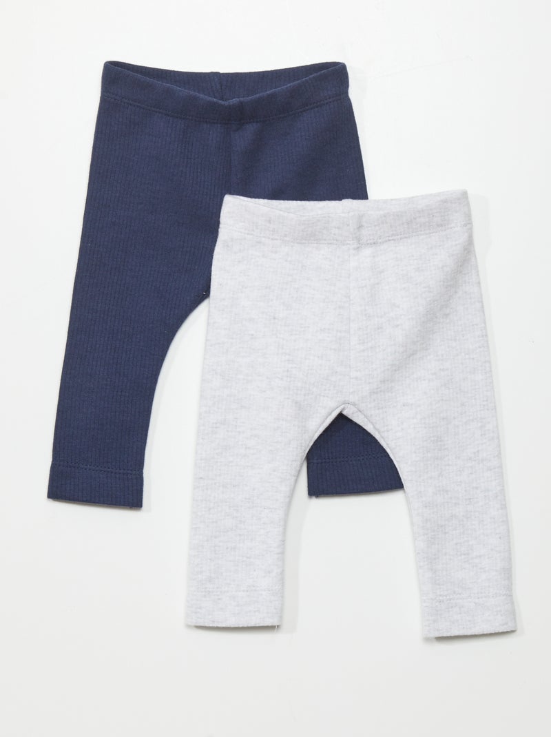 Pack de 2 leggings termorreguladores  - Unisex NEGRO - Kiabi