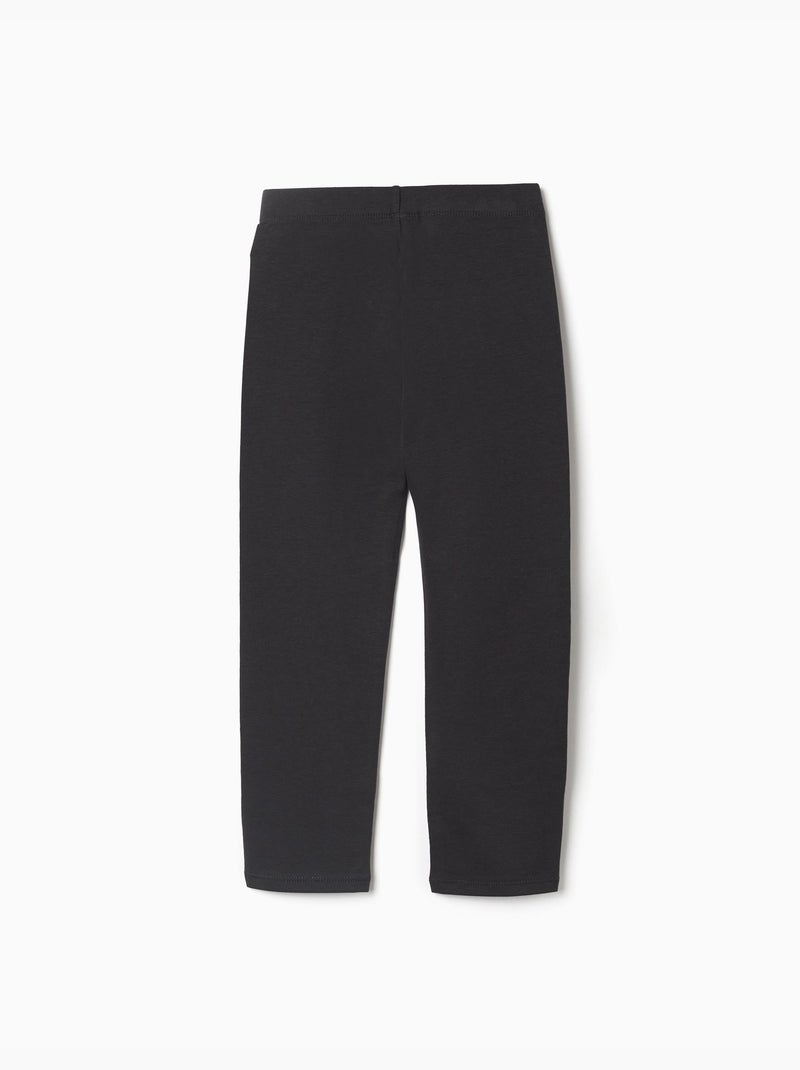 Pack de 2 leggins lisos y estampados Rosa - Kiabi