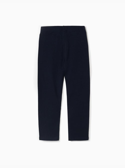 Pack de 2 leggins lisos y estampados - Kiabi Pack de 2 leggins lisos y estampados - Kiabi