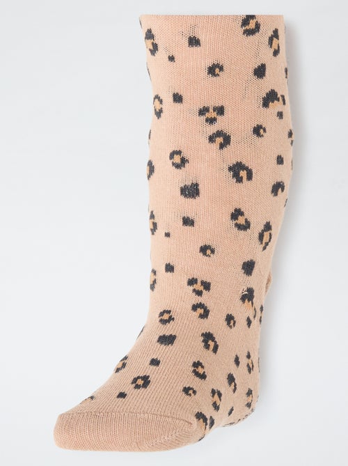 Pack de 2 leotardos cálidos de punto jersey - Kiabi