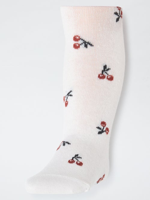 Pack de 2 leotardos cálidos de punto jersey - Kiabi