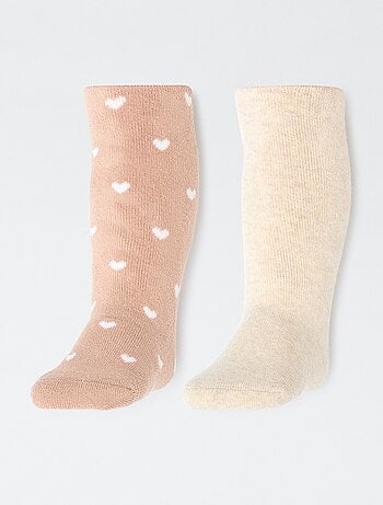 Pack de 2 leotardos cálidos