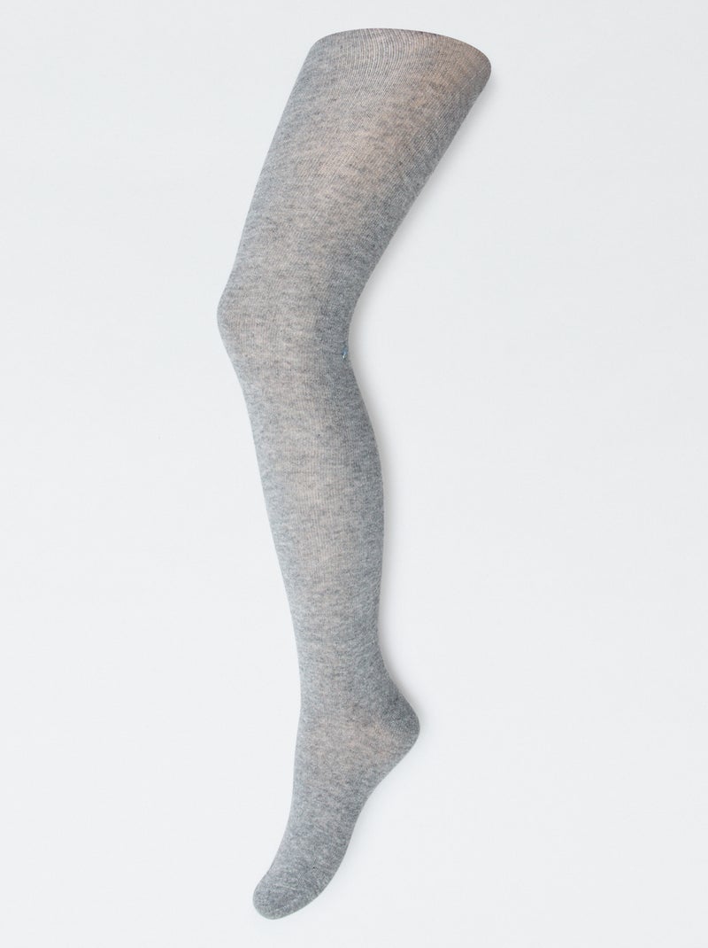 Pack de 2 leotardos Gris - Kiabi