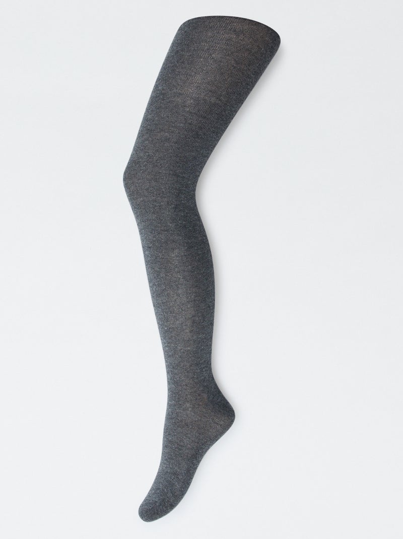 Pack de 2 leotardos Gris - Kiabi