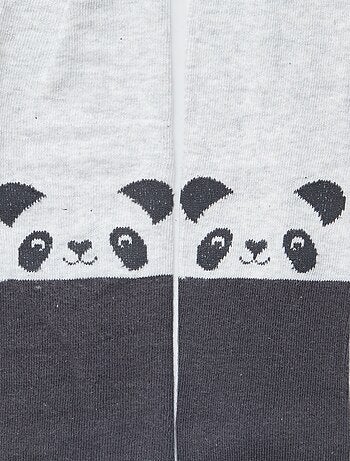 Pack de 2 leotardos 'panda'