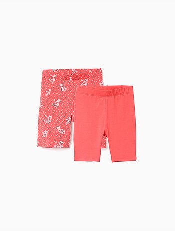 Pack de 2 mallas cortas lisas y estampadas