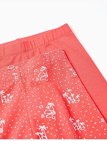 Pack de 2 mallas cortas lisas y estampadas