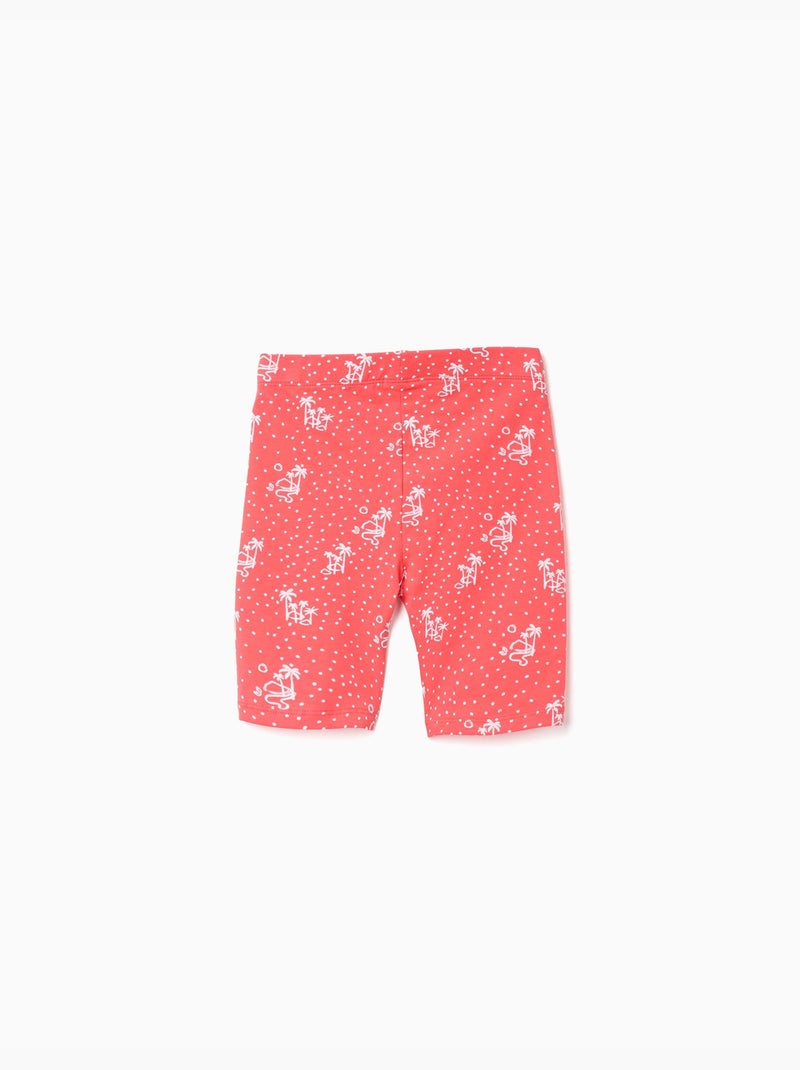 Pack de 2 mallas cortas lisas y estampadas Rosa - Kiabi