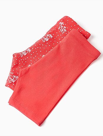 Pack de 2 mallas cortas lisas y estampadas