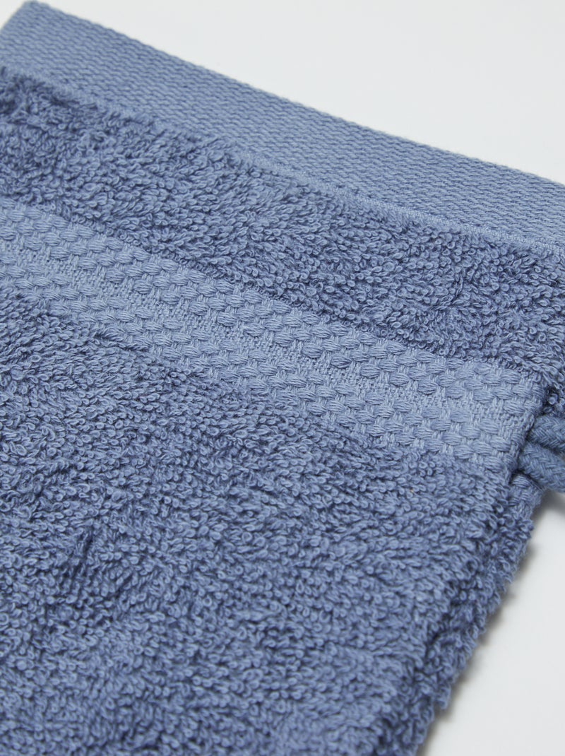 Pack de 2 manoplas de baño  - Kiabi Home AZUL - Kiabi