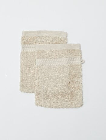 Pack de 2 manoplas de baño - Kiabi Home