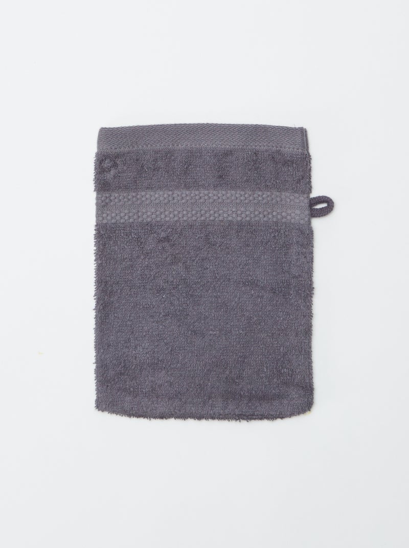 Pack de 2 manoplas de baño - Kiabi Home GRIS - Kiabi