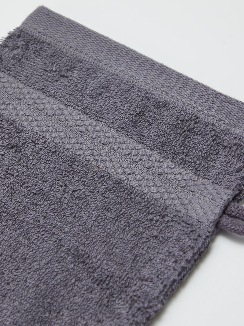 Pack de 2 manoplas de baño - Kiabi Home GRIS - Kiabi
