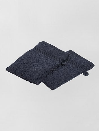 Pack de 2 manoplas de baño