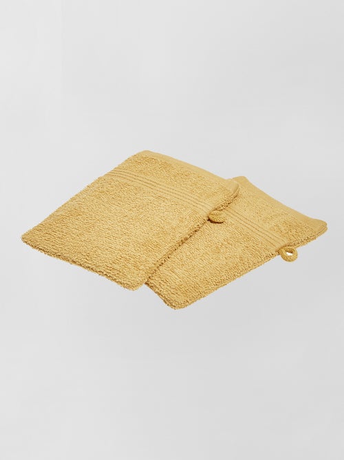 Pack de 2 manoplas de baño - Kiabi