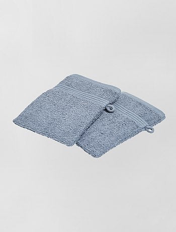Pack de 2 manoplas de baño