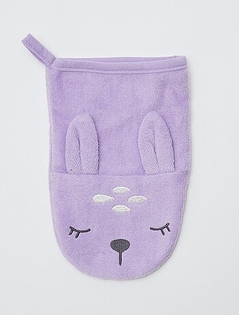 Pack de 2 manoplas de baño