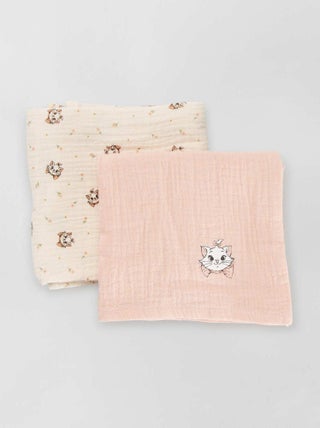 Pack de 2 mantas para bebé 'Marie'