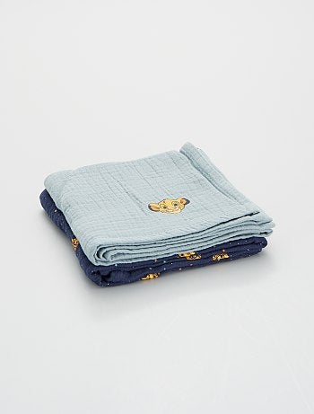 Pack de 2 mantas para bebé 'Simba'