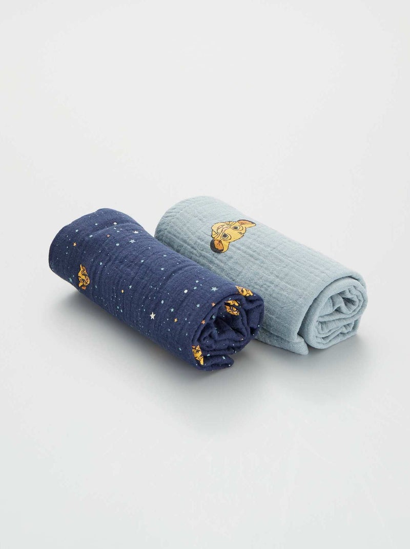 Pack de 2 mantas para bebé 'Simba' simba - Kiabi