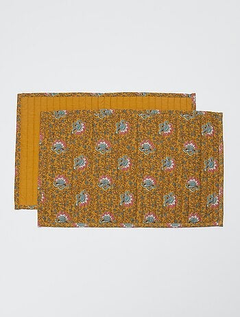 Pack de 2 manteles individuales 30 x 45 cm - Kiabi Home