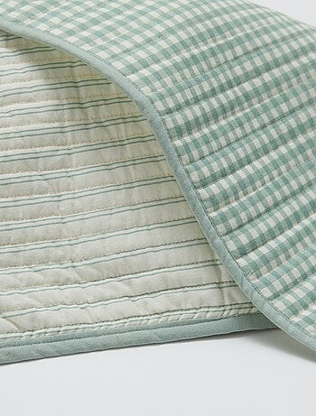 Pack de 2 manteles individuales (32 x 40 cm) doble estampado - Kiabi Home